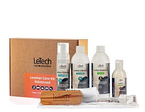 Набор для ухода за кожей Leather Care Kit ADVANCED - Картинка товара