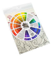 Цветовой круг для колористики Colour Wheel 23 см - Картинка товара